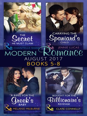 cover image of Modern Romance Collection: August 2017 Books 5 -8